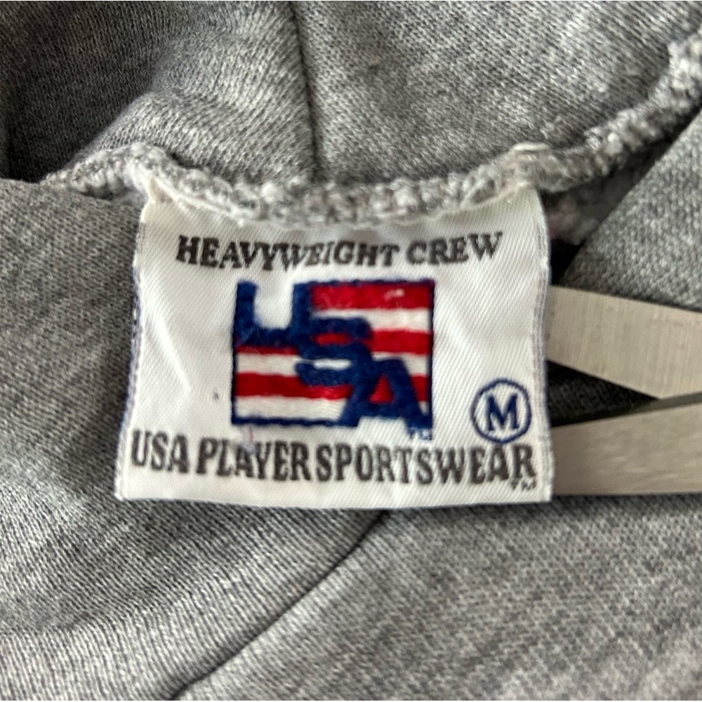 Vintage 90s Y2K Ohio State University Football Heather Hoodie Pocket Swe… - Picture 4 of 11